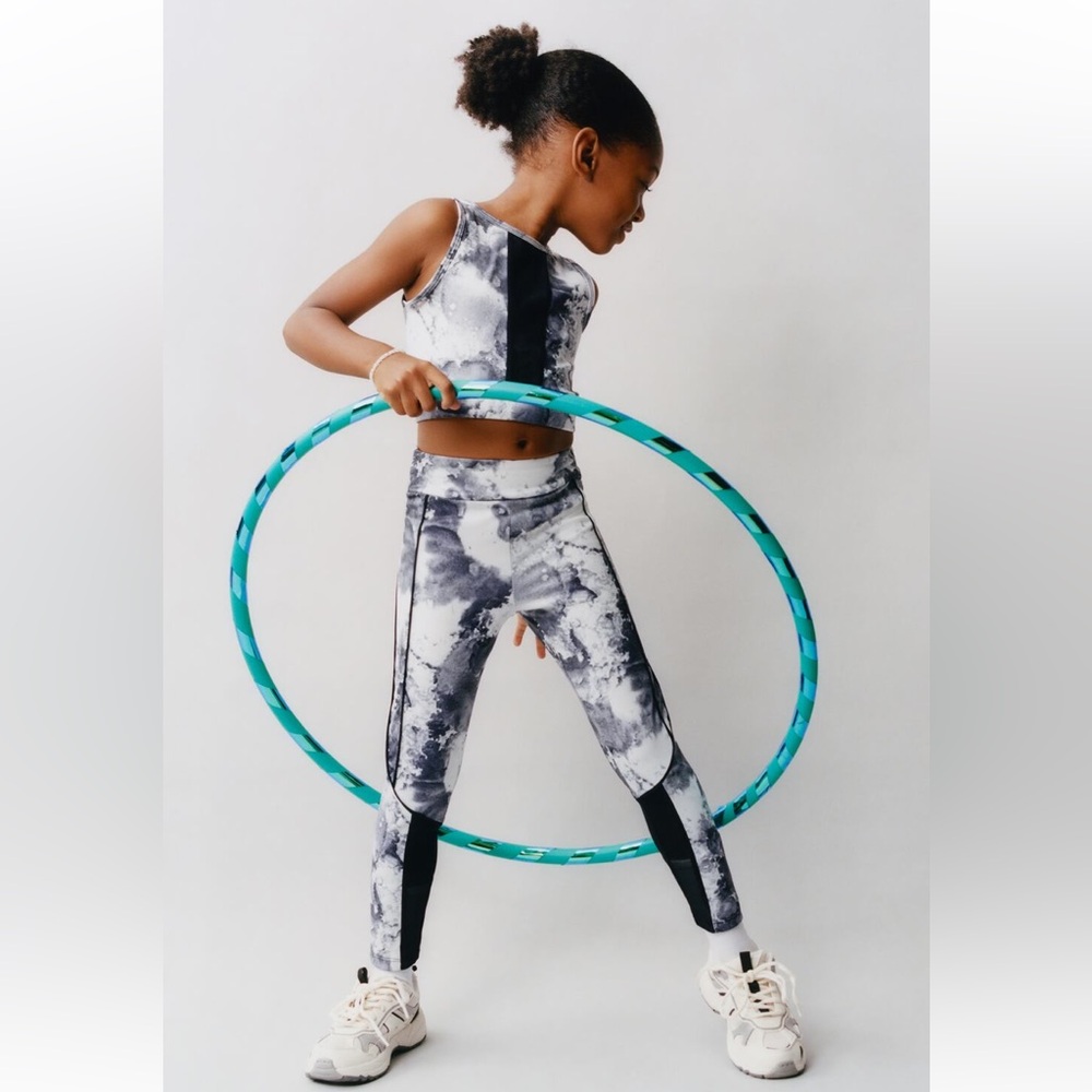 Zara matching set sporty legging & top